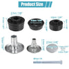 Ford Super Duty F250 F350 (2008-2016) Black Body Mount Bushing Kit