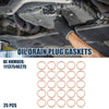 MINI R56 LCI 25 x Oil Drain Plug Gaskets 16mm ID (2009-2013)