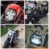 Harley V-Rod DOT Approved LED Headlight Lamp (2002-2017)