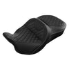 Harley Touring Road Glide (2009-2023) Black Front Rear Seat Fit