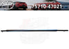 Toyota Prius 1 x Door Window Belt Molding Assy RH Front