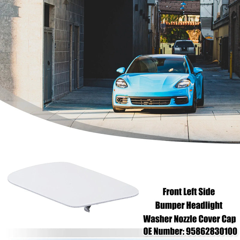 Porsche Cayenne (2011-2018) White Front Left Washer Nozzle Cover