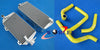 Suzuki RMZ450 Aluminum Radiator & Red Hose Kit (2008-2015)