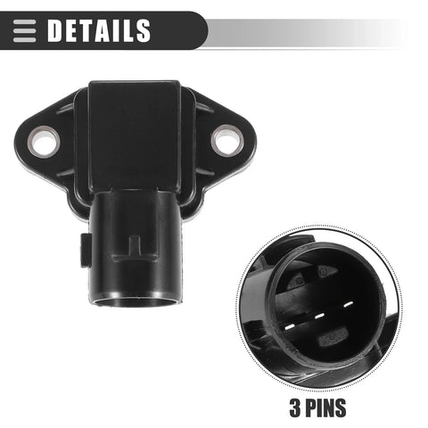 Honda CR-V MAP 2.0L L4 Manifold Air Pressure Sensor Plastic Black