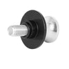 Motorcycle 10mm CNC Swingarm Spool Bobbin Frame Screw Silver Tone