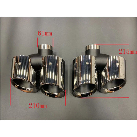 BMW X3 X4 Exhaust Tip Pipe (2018-2020)
