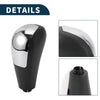 Ford Focus MK2 2005-2012 Plastic Black Silver Automatic Gear Shift Knob
