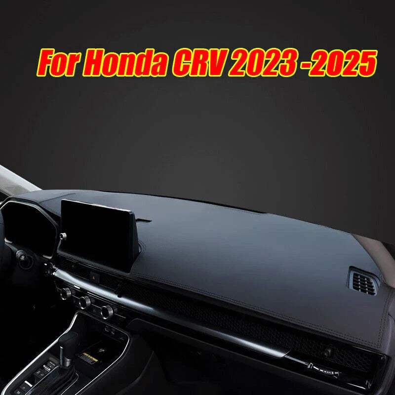 Honda CR-V Black Leather / Dashboard Cover / Pad Mat (2023–2025)