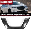 Nissan Rogue Carbon Fiber Front Grille Trim Outer Cover (2017-2020)