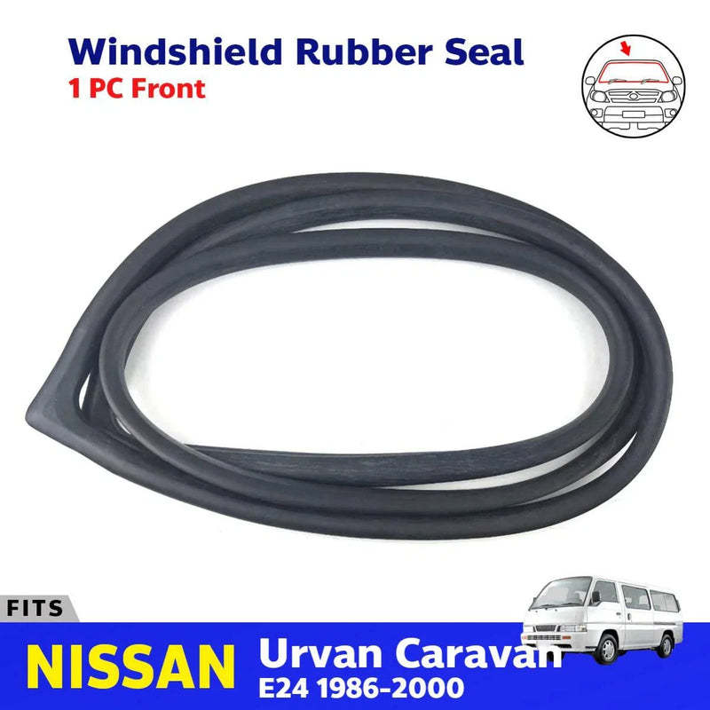 Windshield Rubber Seal Weatherstrip Front Fits Nissan Urvan Caravan E24 1986-00