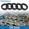 Make Model Oil Seal / 25x35x8mm / 5 Pcs Shaft Seal Nitrile Rubber