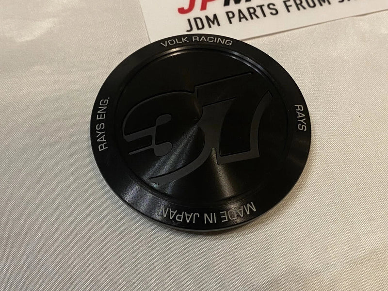RAYS Volk Racing Center Cap / 4PC / ZE40 TE37 Ultra Saga Sonic BK-Almite