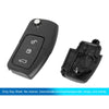 Ford Focus 3 Button Folding Key Fob Remote Case (2000-2018)