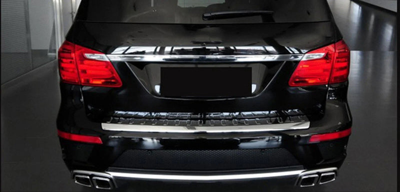 Mercedes ML W166 GL63 AMG 2 x Black Exhaust Pipe Muffler Tips (2012-2016)