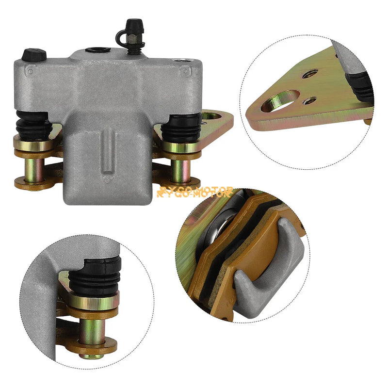 Polaris Magnum Front Brake Calipers w/Pads & Lines 2x4 4x4 (2001–2004)