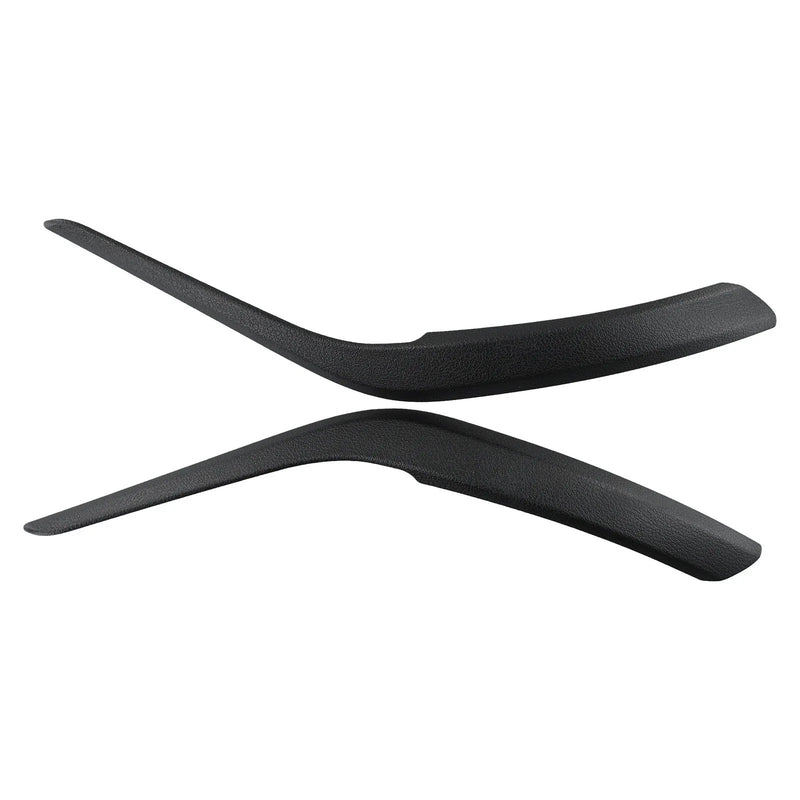 X1 E84 2 x Left & Right Inner Door Handle Pull Panel Trim Black (2009–2016)