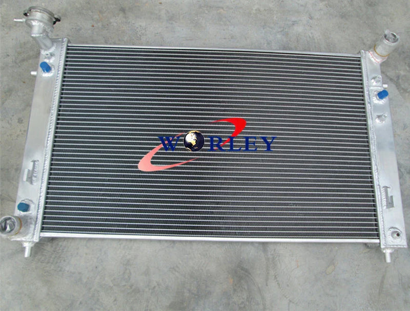 Commodore VT-VX 3.8L V6 L67 Aluminum Radiator + Blue Silicone Hose (1997-2002)