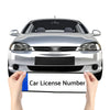Car - Frameless Number Frame Invisible Adhesive License Plate Holder