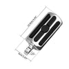 Harley Dyna Low Rider Wide Super Glide 10mm Highway Footpegs Rest Mount