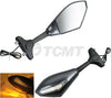 Kawasaki Ninja ZX-6R ZX-10R LED Turn Signal Mirrors (2004 - 2011)