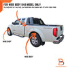 Nissan Navara D40 Widebody King Cab Black Fender Flare Arch (2005-2015)