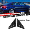 Audi A3 8V Sedan Carbon Fiber Side Vent Scoop Louver Cover (14–19)