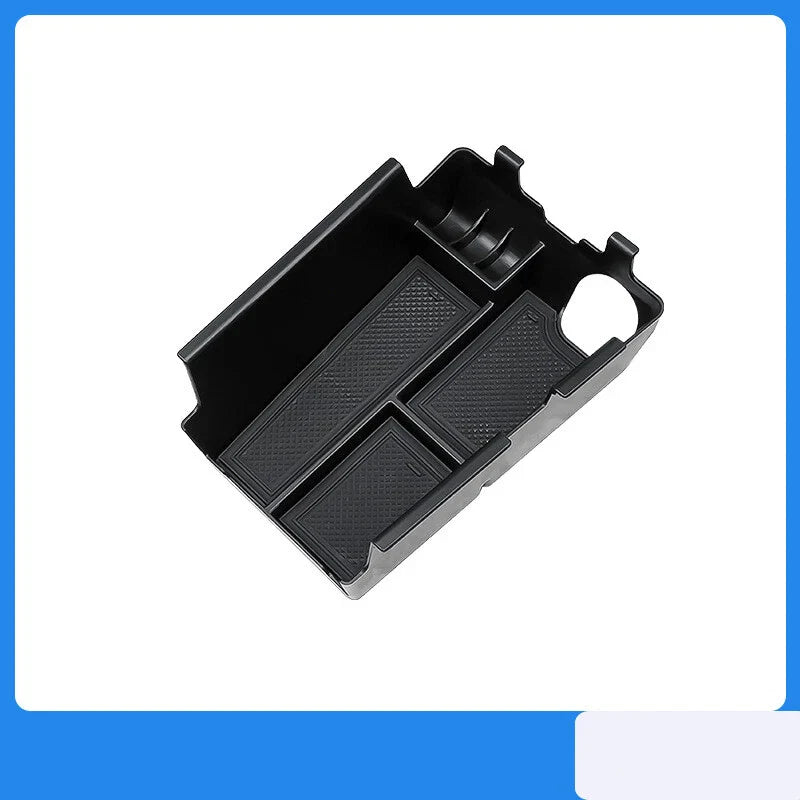 Ford Mustang Armrest Lid Cover Console Storage Organizer Box (2024–2025)