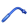 Universal Motorcycle - Blue 90 Degree Throttle Cable Adjuster