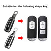 Mazda3, CX-5, CX-30 Zinc Alloy Key Fob Case Cover (2014-2023)