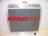Chevy Bel Air L6 Aluminum Radiator (1951-1954)