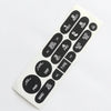Cadillac Isuzu Car Radio Button Repair Decal Sticker (2002-2006)