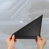 Dodge Grand Caravan Plastic Black 1x Mirror Flag Applique Left
