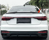 Audi B9 A4 S4 Sedan Rear Spoiler Wing Trunk Unpainted (2017-2024)