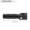 Motorcycle 2 x Foot Peg Rear Footpeg Aluminum Alloy Black 90 Degree
