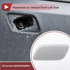 Subaru Forester 2013-2015 Silver Tone Front Left Washer Nozzle Cover