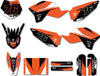KTM 50 Custom Graphics Kit Decals (2009-2015)