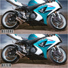 Suzuki GSX-R 250 12 x 17inch Motorcycle Wheel Rim Decals