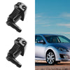 Mazda 3 5 6 2 x Washer Nozzle ABS-Plastic Black Front Jet Windscreen Wiper