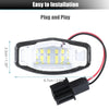 Honda Acura 2 x LED License Plate Lights