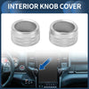 Dodge Ram (2019-2021) - 2 Pcs Center Console Audio Media Knob Cover