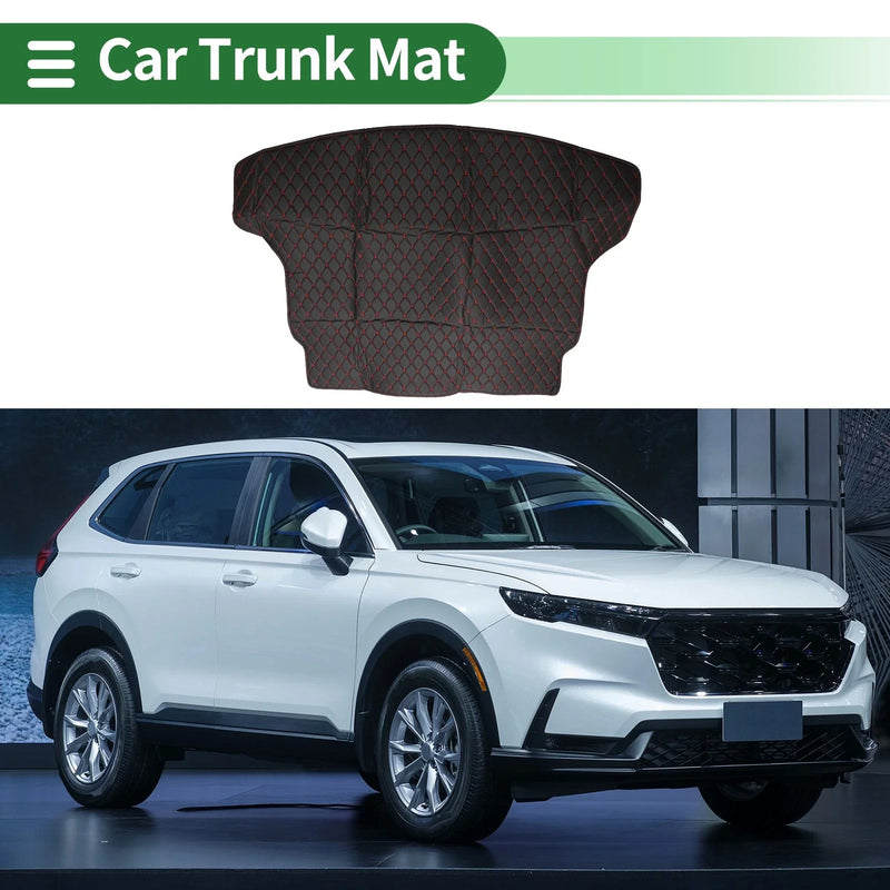 Honda CR-V 3D Diamond Pattern Black Cargo Liner Rear Trunk Mat (2012-2016)