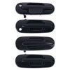 Honda CR-V RD (1997-2001) Black Front Rear Outer Door Handle Set of 4
