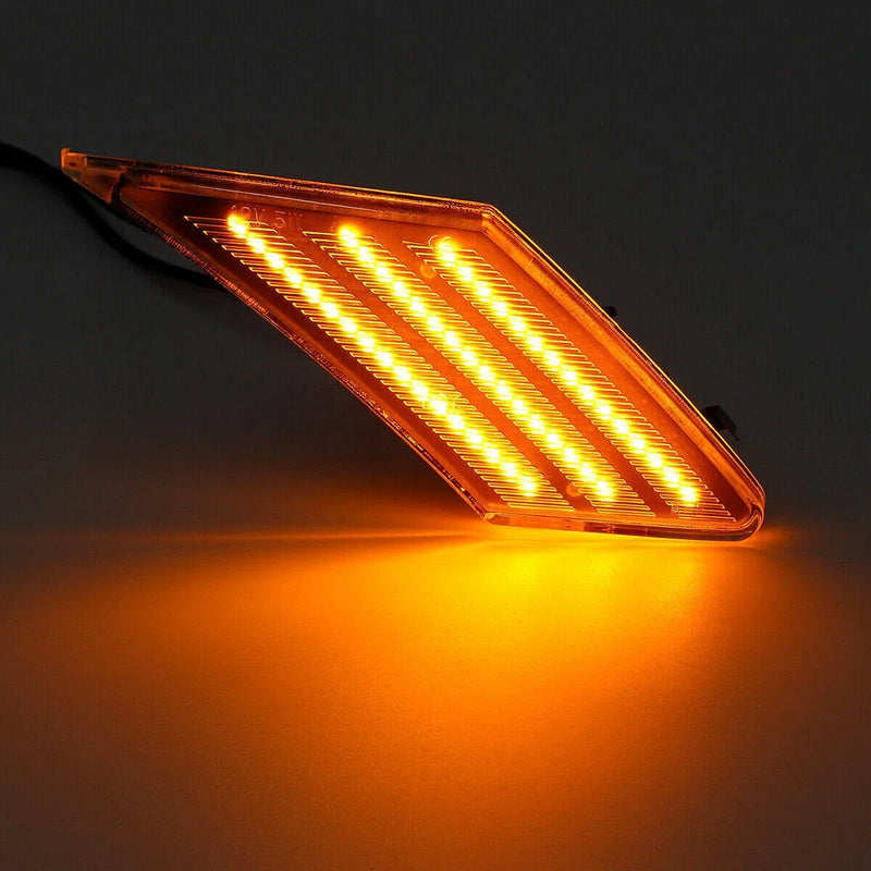 Subaru BRZ / FR-S Clear Lens LED Side Marker Bumper Light Lamp (2013–2019)