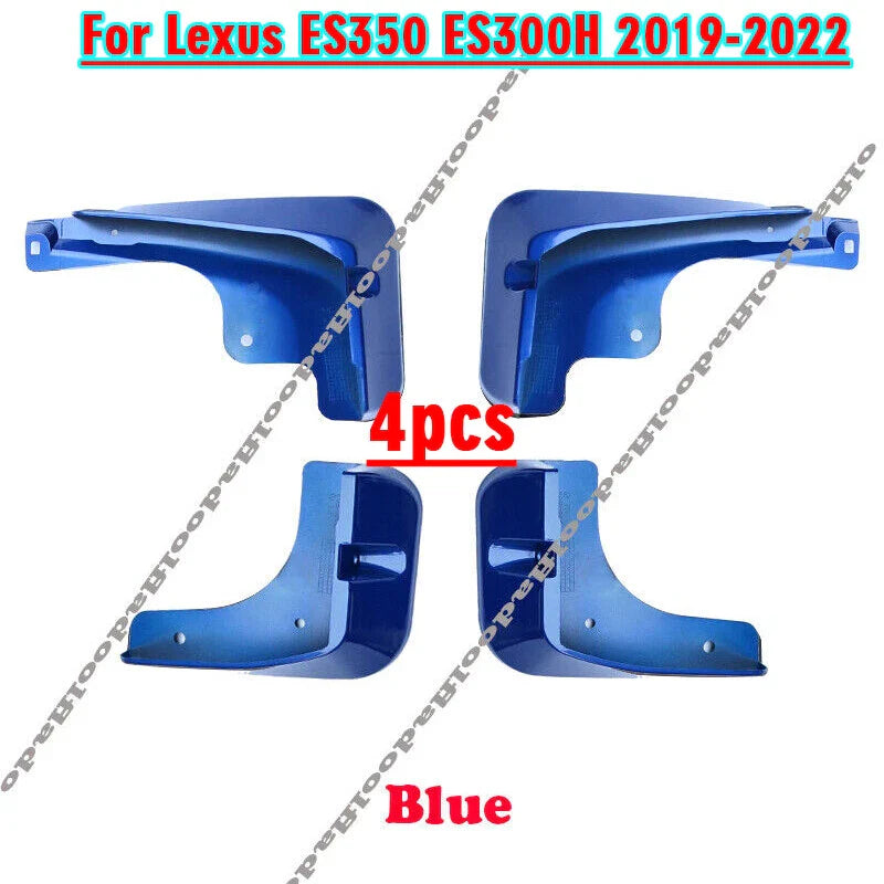 Lexus ES350 ES300H Mud Flaps Splash Guards Fender Mudguard 4x (2019–2022)