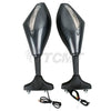 Kawasaki Ninja ZX-6R ZX-10R LED Turn Signal Mirrors (2004 - 2011)