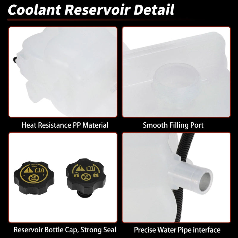 Chevy Silverado 2500HD 3500HD Coolant Expansion Reservoir Tank