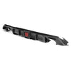 Infiniti Q60 Carbon Fiber Rear Diffuser with Lights (2017-2022)