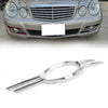 Mercedes-Benz E320 E350 E550 E63 Right Fog Light Grills Chrome Trim (2007-2009)