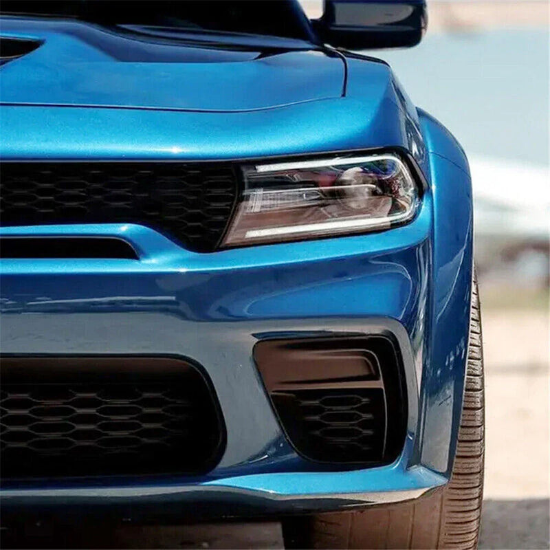 2015-2021 Dodge Charger Fog Light Lamp Cover Bezel Trim (2015-2021)