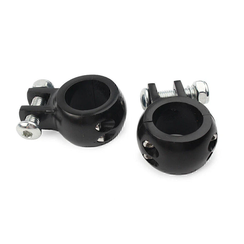 Harley Universal 1-1/4" Engine Crash Bar Foot Peg Mount Bracket